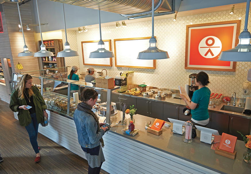 Organic Avenue’s flagship stores on Crosby Street in New York